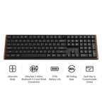 Keychron K5 Ultra 8K Wireless  Keyboard (Black) (Milk POM Brown Switch)