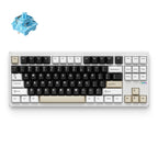MCHOSE GX87S Wireless Aluminum Keyboard (Milky Brown) (Mist Blue Switch)