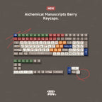 NuPhy Berry profile Alchemical Manuscripts Dye-Sub PBT Keycaps - 126 keys