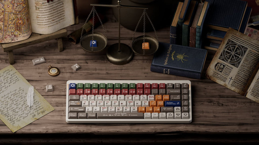 NuPhy Berry profile Alchemical Manuscripts Dye-Sub PBT Keycaps - 126 keys