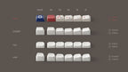NuPhy Berry profile Alchemical Manuscripts Dye-Sub PBT Keycaps - 126 keys