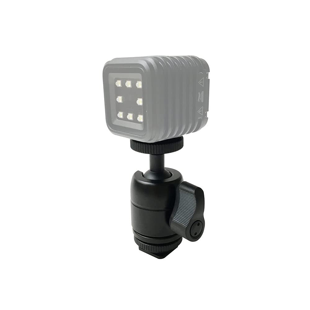 Litra Ball and Socket Head with Tripod Mount and Cold Shoe Mount