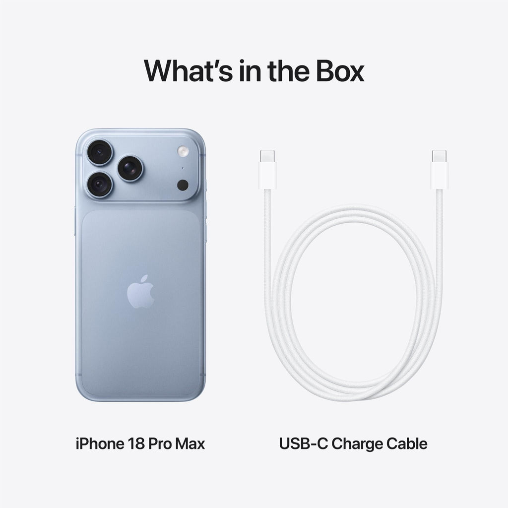 Apple iPhone 18 Pro Max 512GB (Glacier)