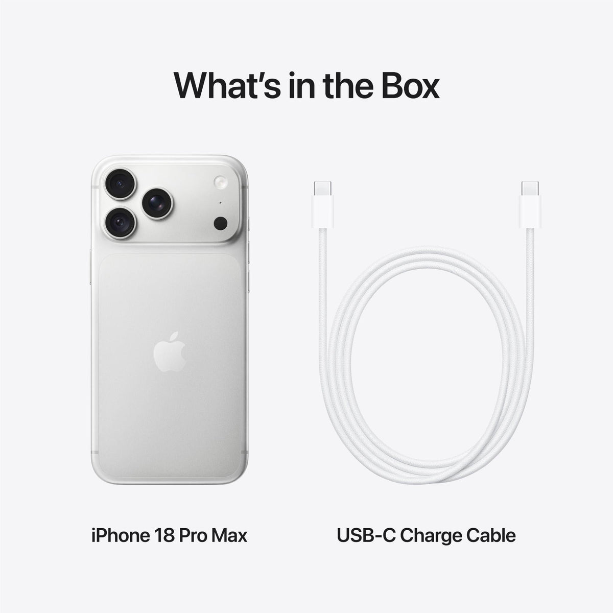 Apple iPhone 18 Pro Max 512GB (Silver)