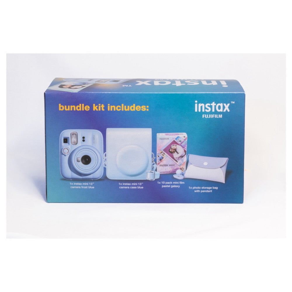 FUJIFILM INSTAX Mini 13 Xmas Bundle - Frost Blue