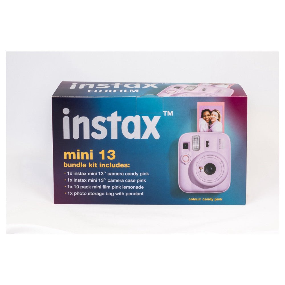 FUJIFILM INSTAX Mini 13 Xmas Bundle - Candy Pink