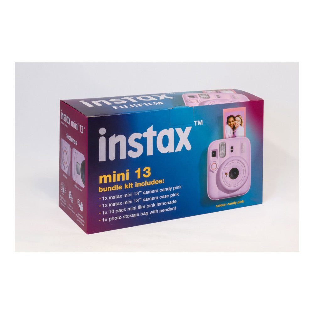 FUJIFILM INSTAX Mini 13 Xmas Bundle - Candy Pink