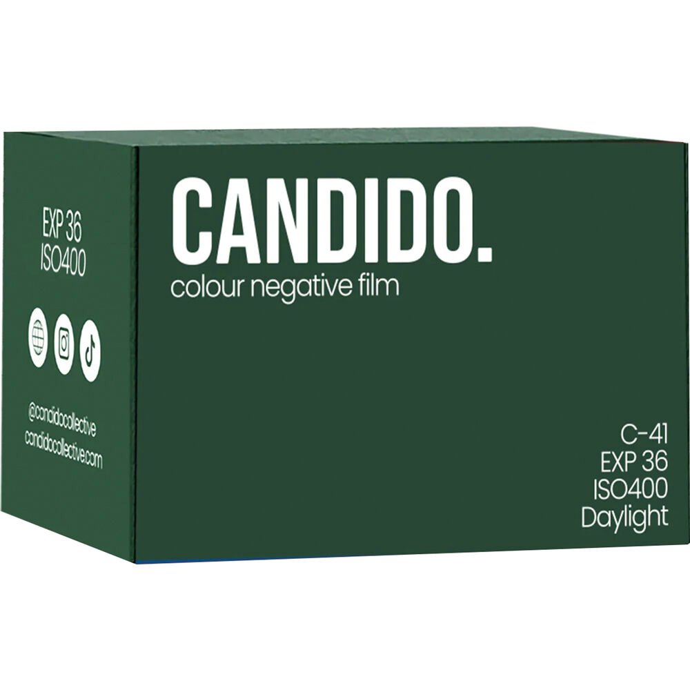 CANDIDO 400 Colour Negative Film (35mm Film, 36 Exposures) - Vivid Colours, High Contrast