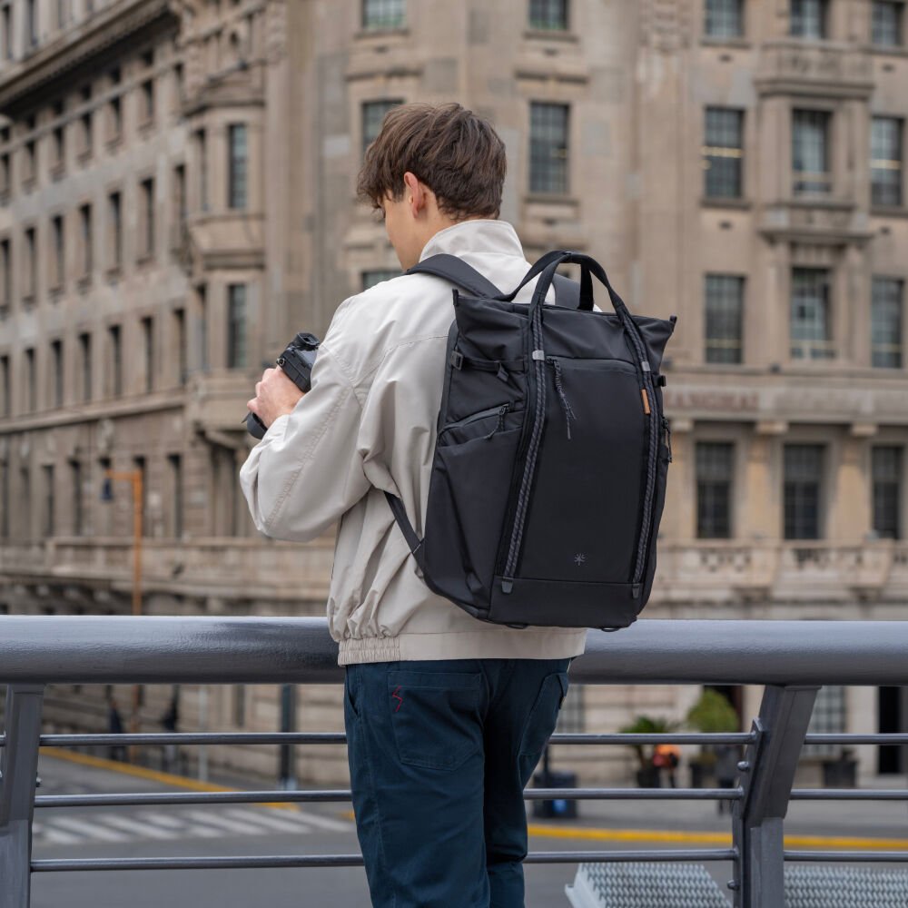 PGYTECH OneGo Roamer Tote Backpack 25L (Matte Black)