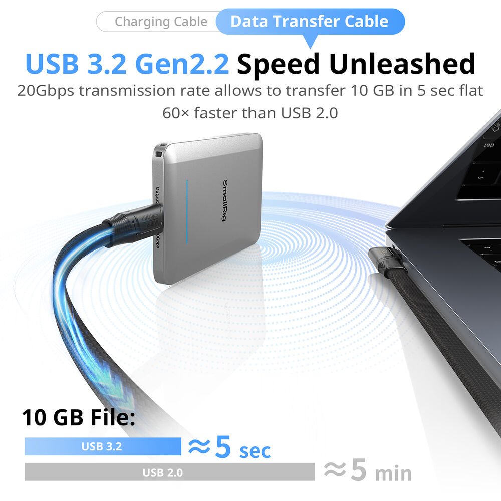 SmallRig Data Cable for USB-C Adapter 5611