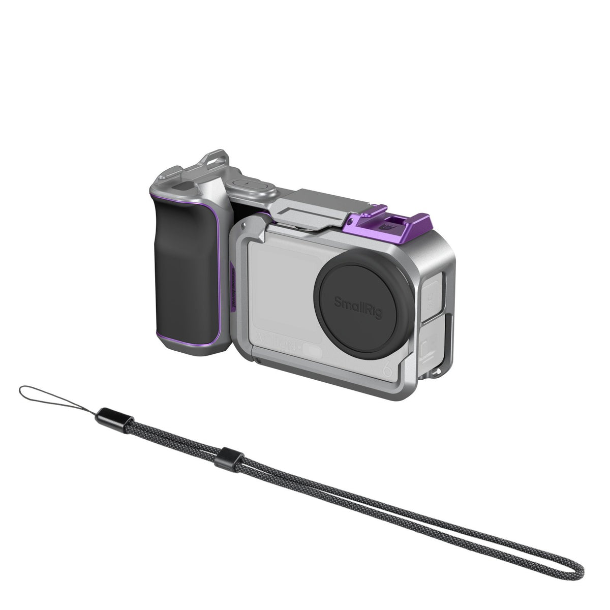 SmallRig Basic Cage Kit for DJI Osmo Action 6 (Megatron Edition) 6367