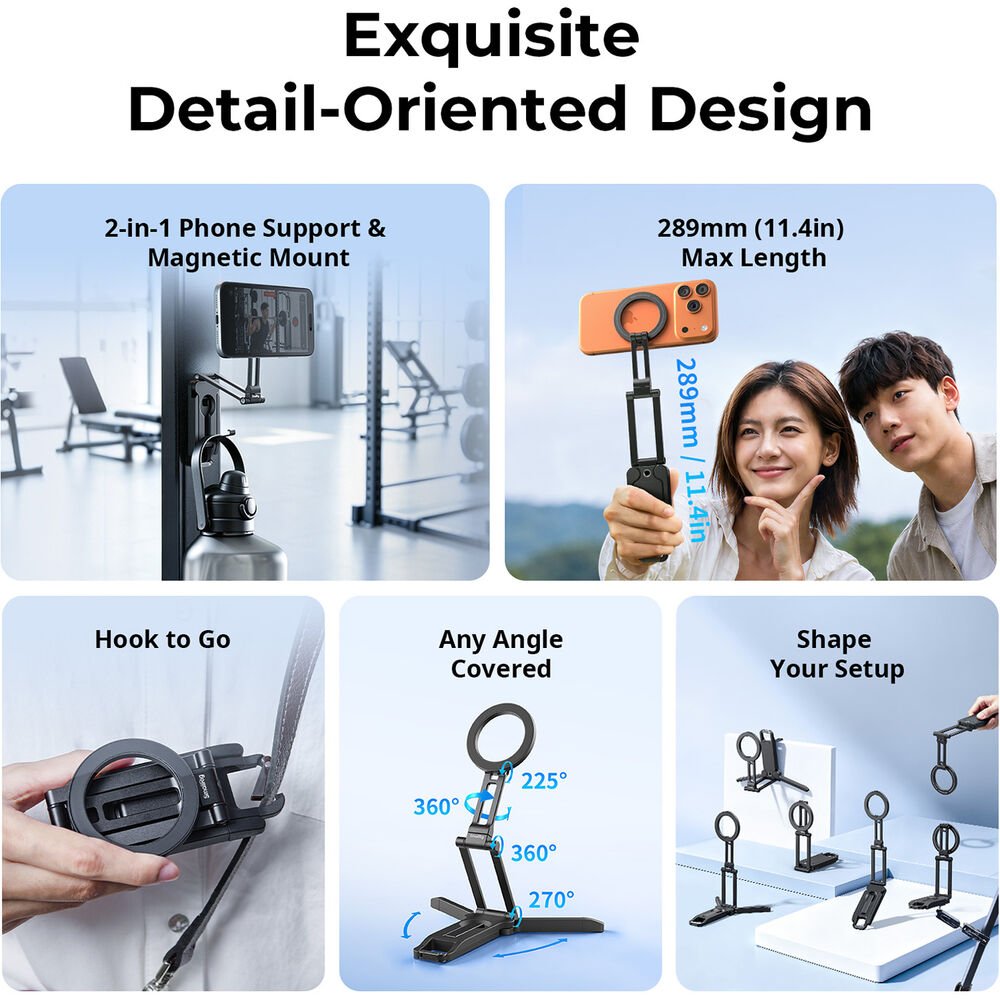 SmallRig FS-A1 Foldable Phone Support with Attachable Sticker 6515