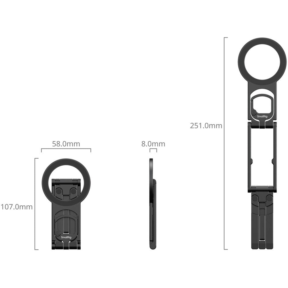 SmallRig FS-C1 Foldable Phone Support with Carabiner Clip 6470