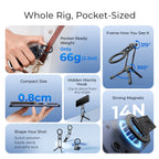 SmallRig FS-C1 Foldable Phone Support with Carabiner Clip 6470