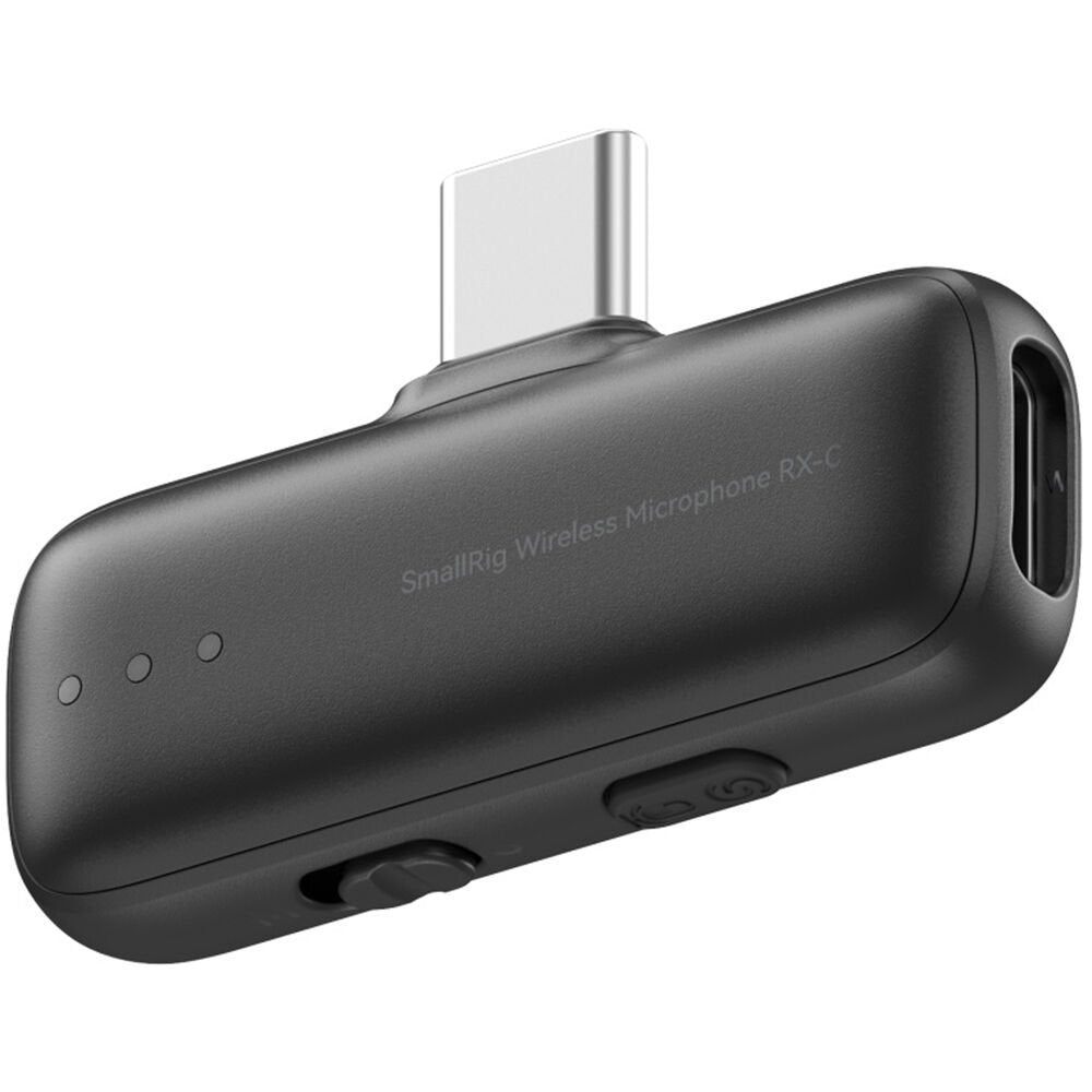 SmallRig S70-C1 Wireless Microphone with USB-C Adapter for Phones (Black) 6546