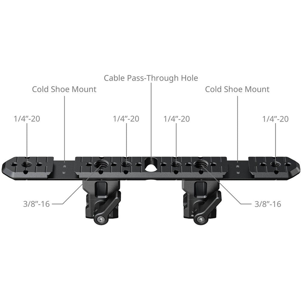 SmallRig NATO Rail for SR-MicroSlide (180mm) 6913
