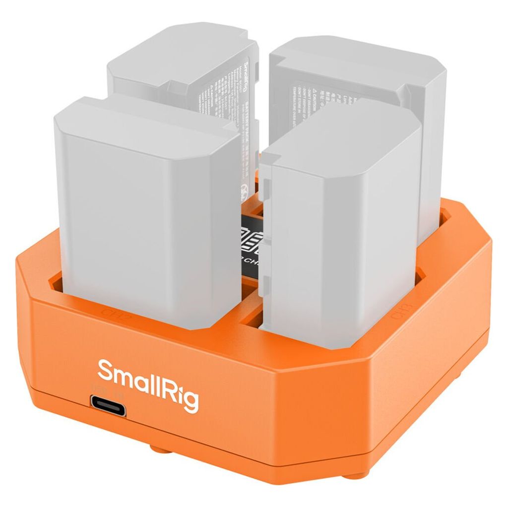 SmallRig 4-Channel Camera Battery Charger for Sony NP-FZ100 4839B