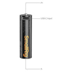 SmallRig AA Rechargeable Lithium Battery with USB-C 5768