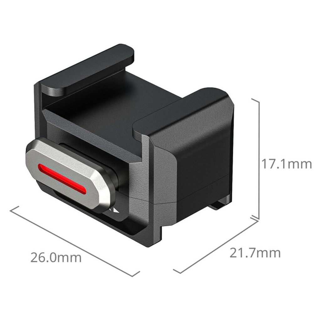SmallRig Adapter with Cold Shoe Mount for SR-MicroSlide 6910