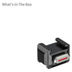SmallRig Adapter with Cold Shoe Mount for SR-MicroSlide 6910