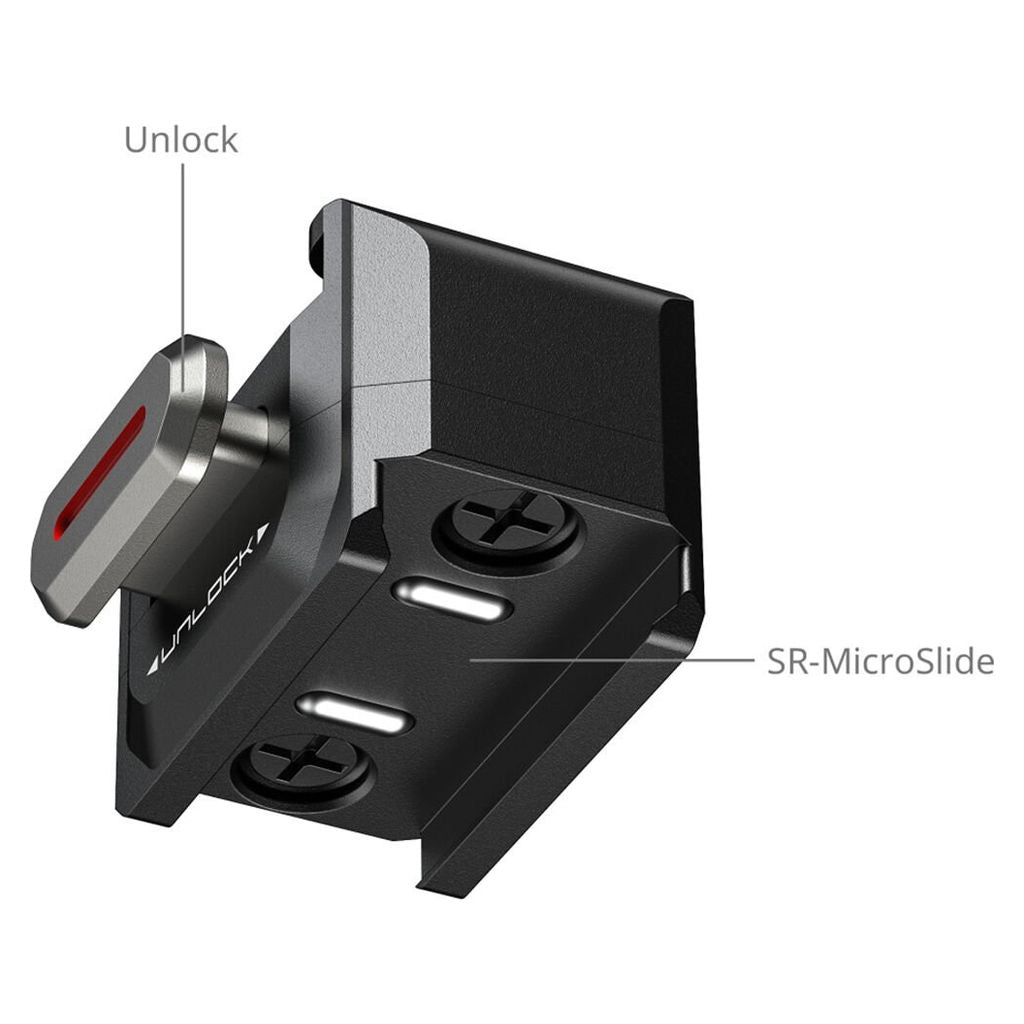 SmallRig Adapter with Cold Shoe Mount for SR-MicroSlide 6910