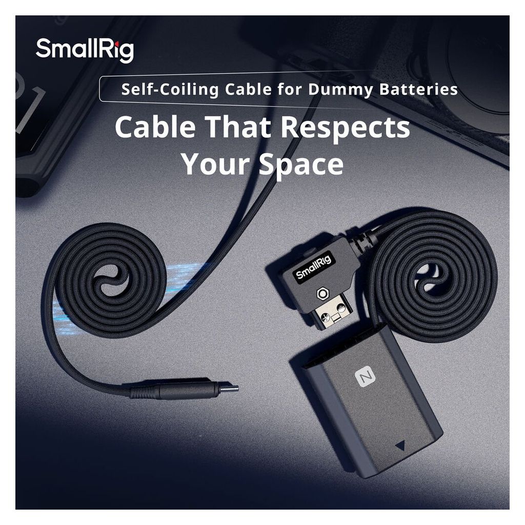 SmallRig D-Tap to LP-E6P Dummy Battery Power Cable 6413