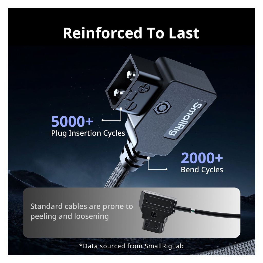 SmallRig D-Tap to LP-E6P Dummy Battery Power Cable 6413