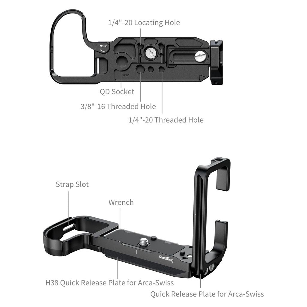 SmallRig L-Shaped Mount Plate for Nikon Z5IIC 6410