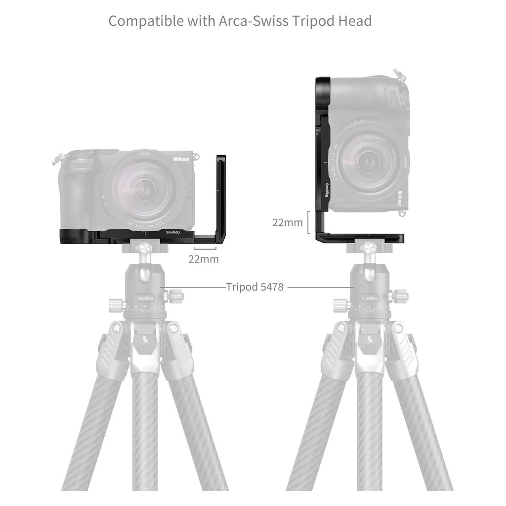 SmallRig L-Shaped Mount Plate for Nikon Z5IIC 6410