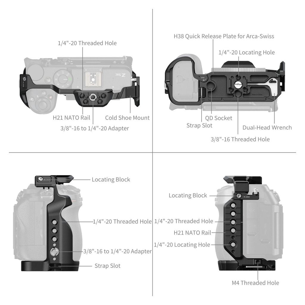 SmallRig Cage for Nikon Z5IIC 6409