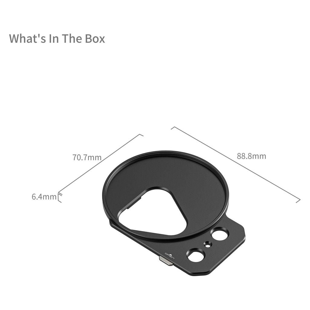 SmallRig 67mm Threaded Filter Adapter for iPhone 18 Pro 6906