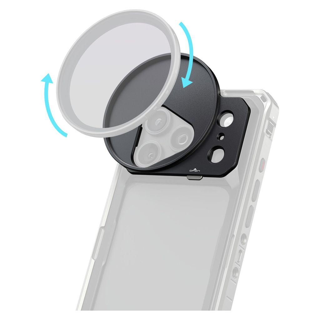 SmallRig 67mm Threaded Filter Adapter for iPhone 18 Pro 6906