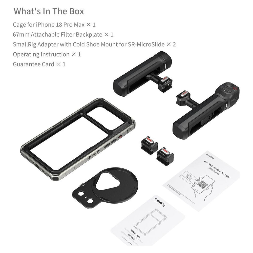 SmallRig Dual-Handle Kit for iPhone 18 Pro Max 6903
