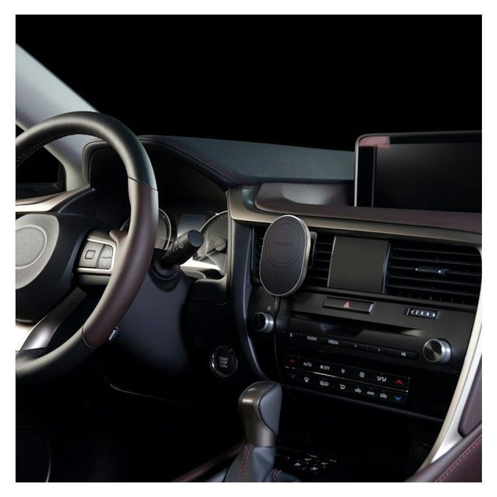Cygnett MagHold Magnetic Car Wireless Charger Vent Mount