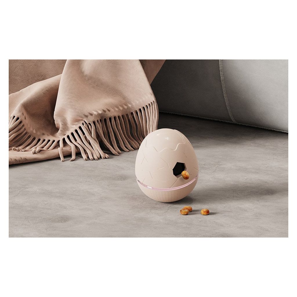 Cheerble Wicked Egg Interactive Pet Toy (Apricot)
