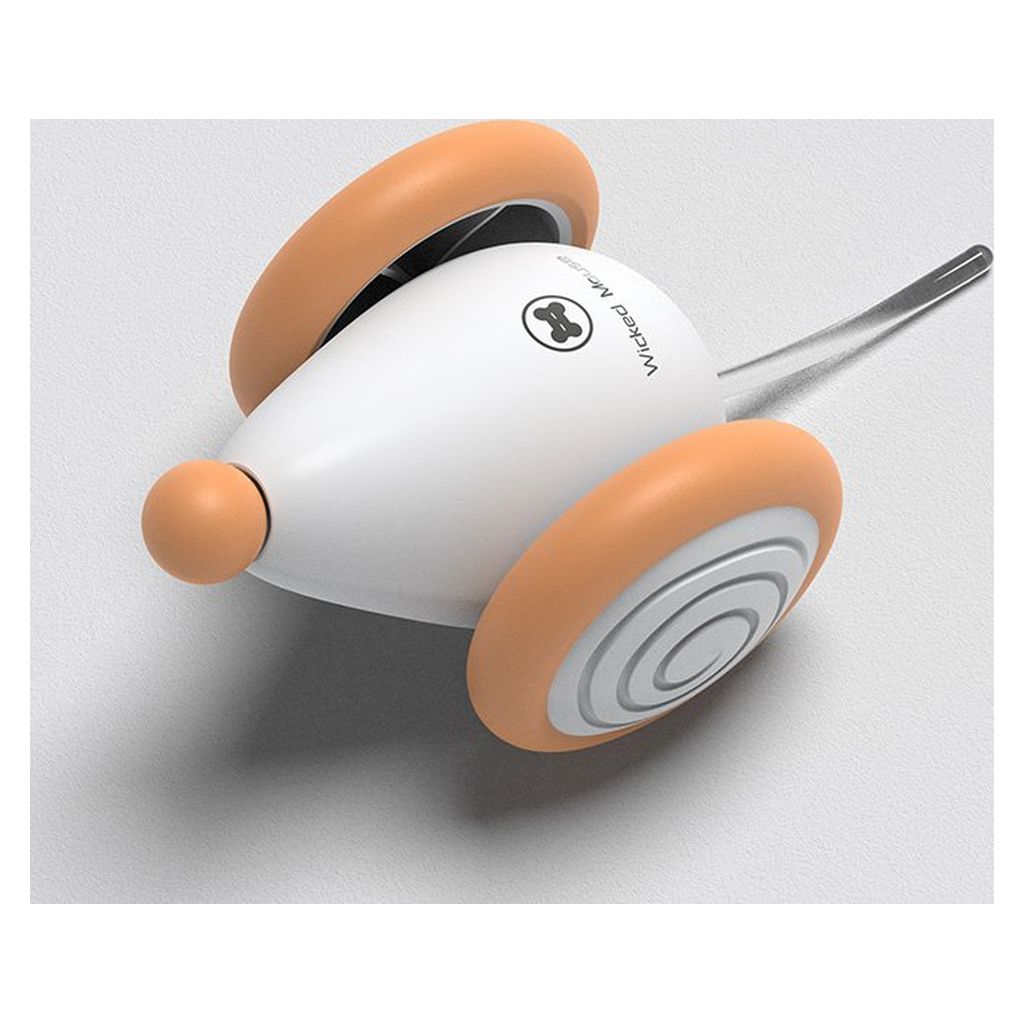 Cheerble Wicked Mouse Interactive Cat Toy (Apricot)