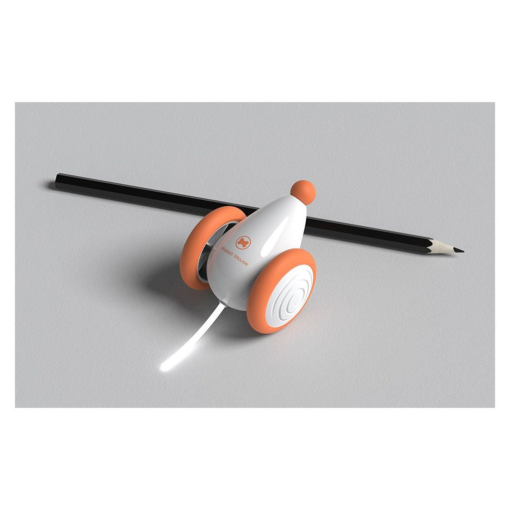 Cheerble Wicked Mouse Interactive Cat Toy (Apricot)
