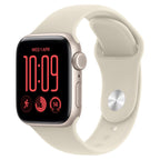 Apple Watch SE 3 40mm Starlight Aluminium GPS + Cellular Sand Sport Band (S/M)