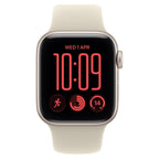 Apple Watch SE 3 40mm Starlight Aluminium GPS + Cellular Sand Sport Band (S/M)