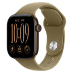 Apple Watch Series 12 42mm Dark Bronze Aluminium Case GPS Olive Sport Band (S/M)