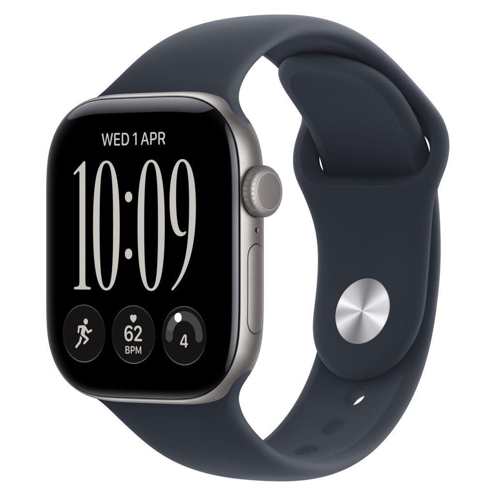 Apple Watch Series 12 42mm Space Grey Aluminium GPS Navy Blue Sport Band (M/L)