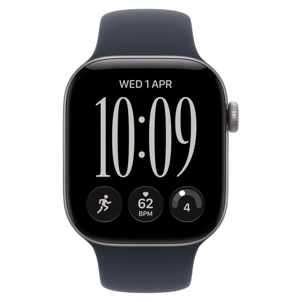 Apple Watch Series 12 42mm Space Grey Aluminium GPS Navy Blue Sport Band (M/L)