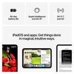 Apple iPad mini A20 Pro (8th Gen) Wi-Fi + Cellular 512GB Midnight