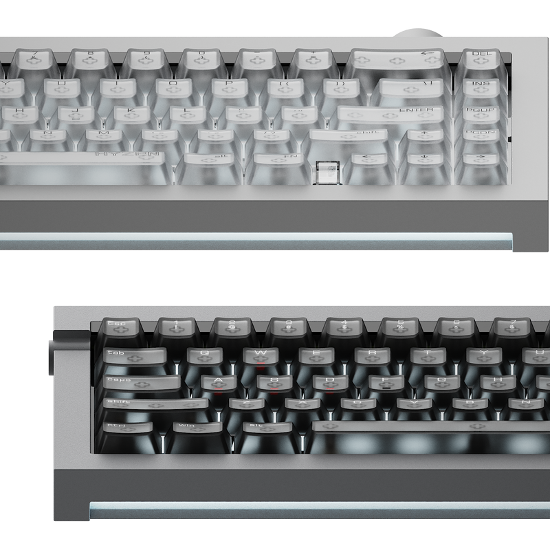 Lofree Hyzen67 Aluminum Mechanical Magnetic Keyboard (Space Gray)(Nexus Switch)