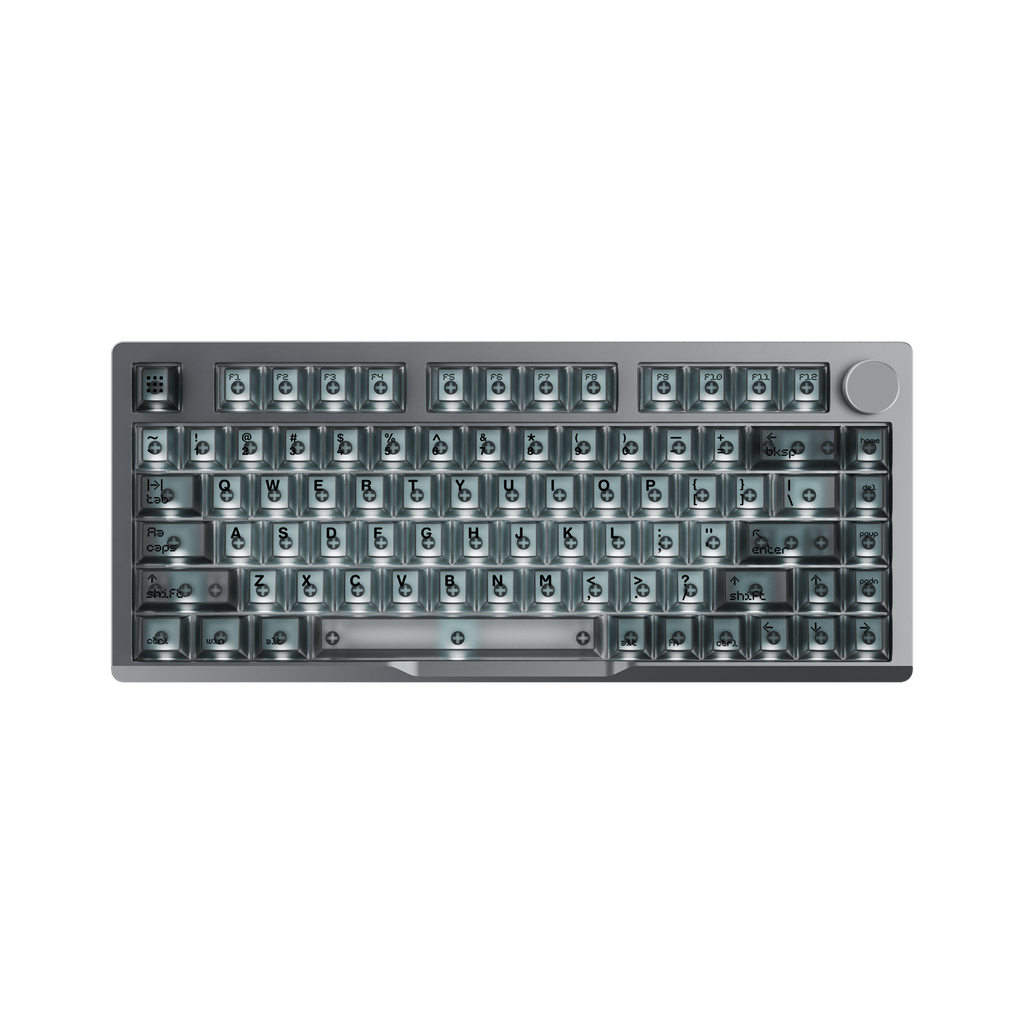 VOICSKY APEX 75 Wireless Anodized Aluminium Keyboard (Dark) (Tone Linear Switch)
