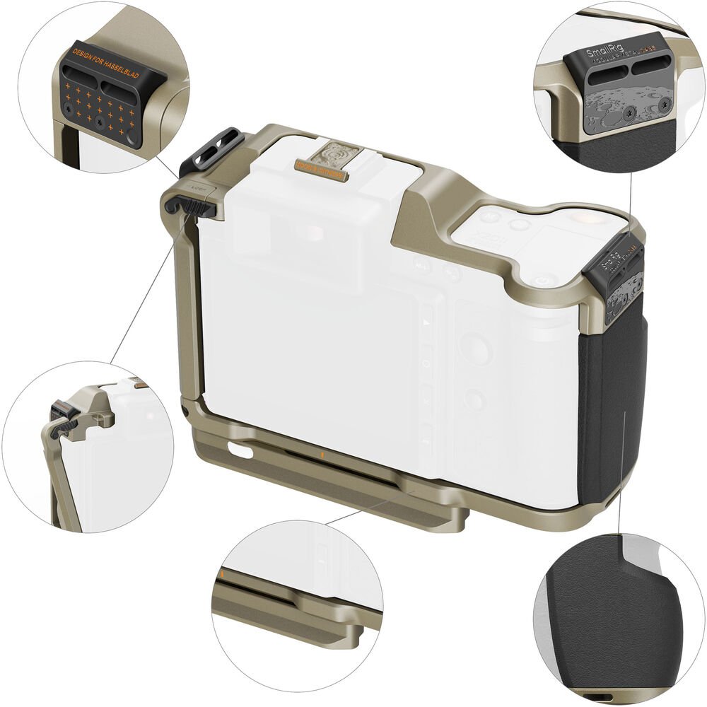 SmallRig Modular Cage for Hasselblad X2D II 100C / X2D 100C (Tundra Green) 5928