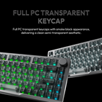 VOICSKY APEX 75 Wireless Anodized Aluminium Keyboard (Dark) (Tone Linear Switch)