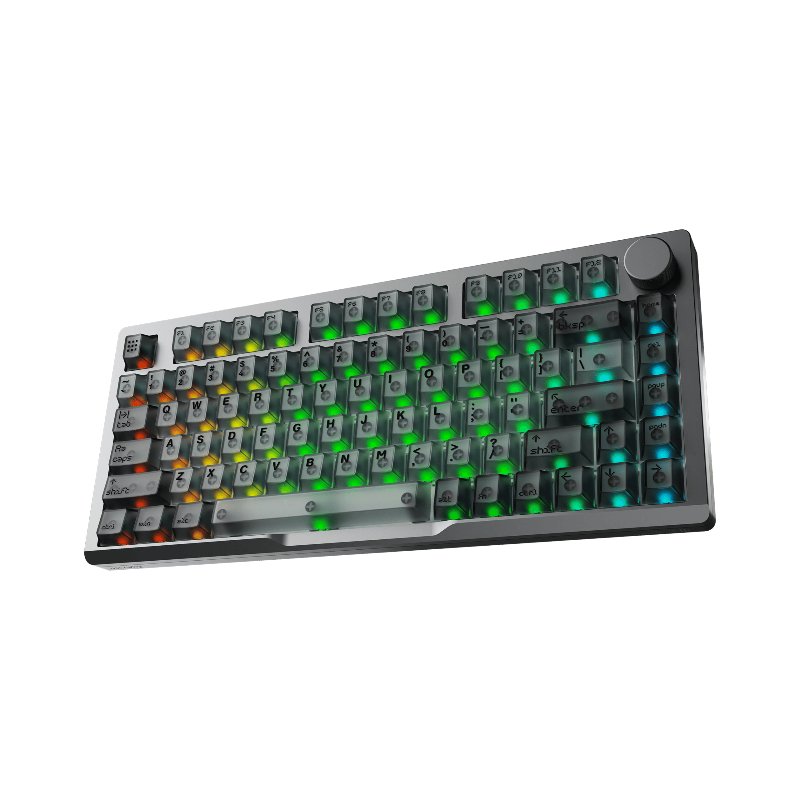 VOICSKY APEX 75 Wireless Anodized Aluminium Keyboard (Dark) (Tone Linear Switch)