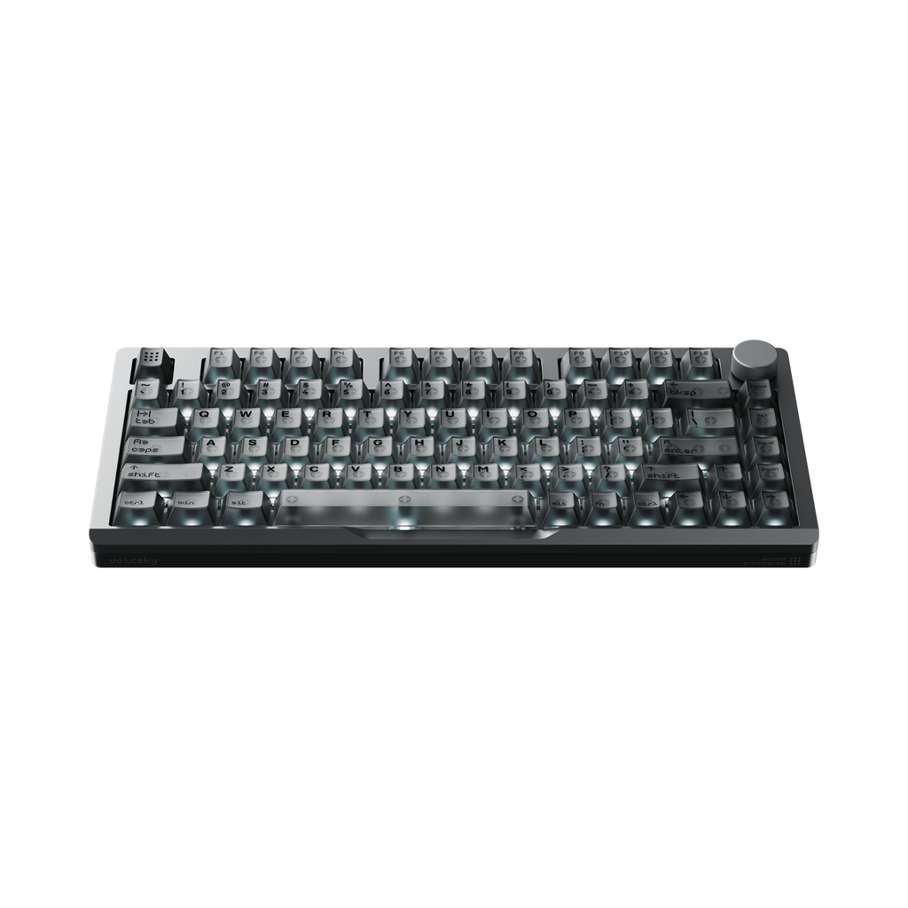 VOICSKY APEX 75 Wireless Anodized Aluminium Keyboard (Dark) (Tone Linear Switch)