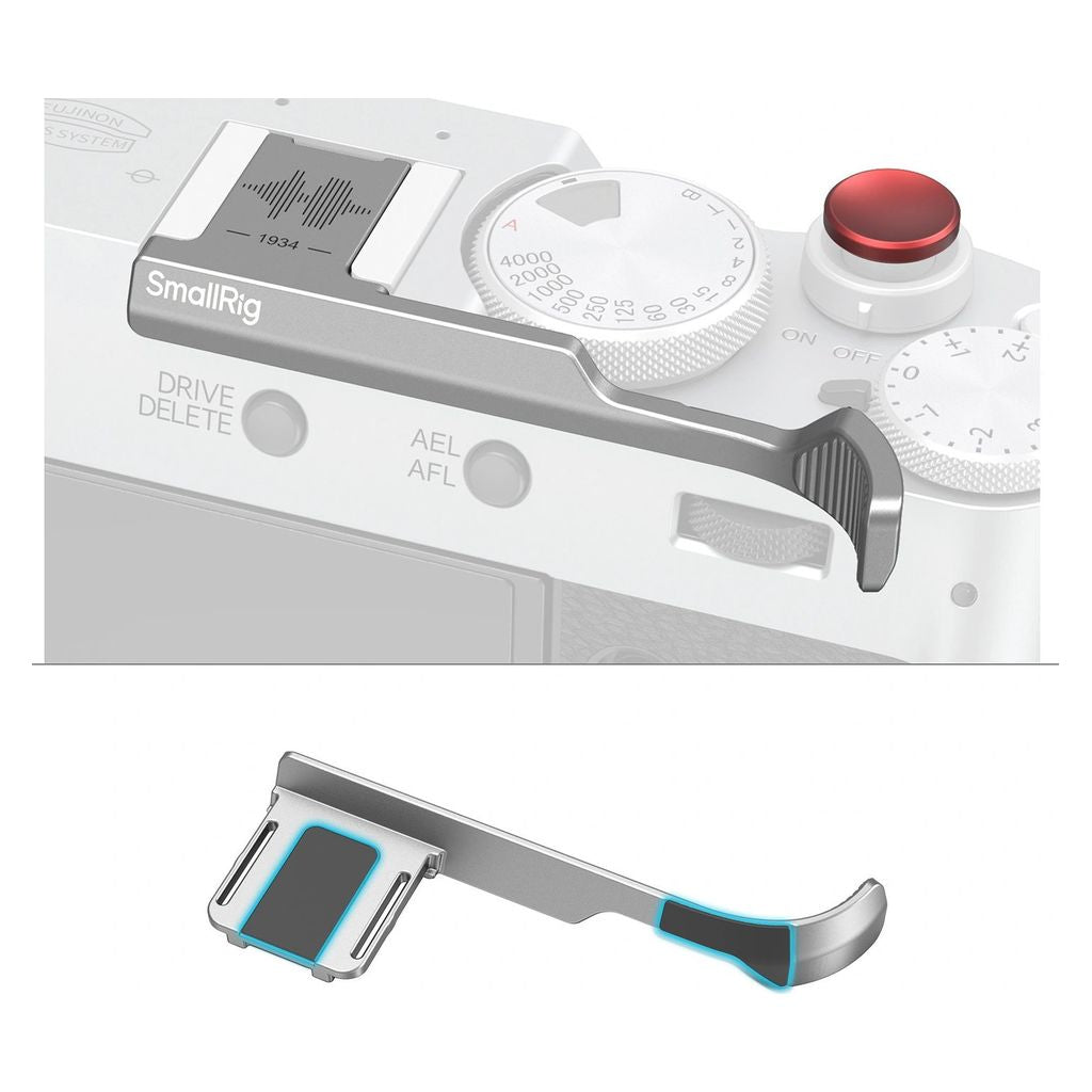 SmallRig Thumb Grip for FUJIFILM X-M5 (Silver) 4877C
